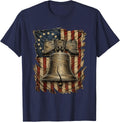 America 250 Liberty Bell Patriotic American Flag Vintage Men T-Shirt