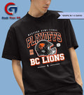 BC Lions Playoffs Western Semi Final 2025 Postseason helmet shirt