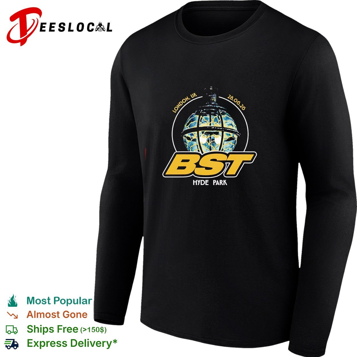 BST Hyde Park Festival Hyde Park London On 28 June 2026 Ateez Event shirt