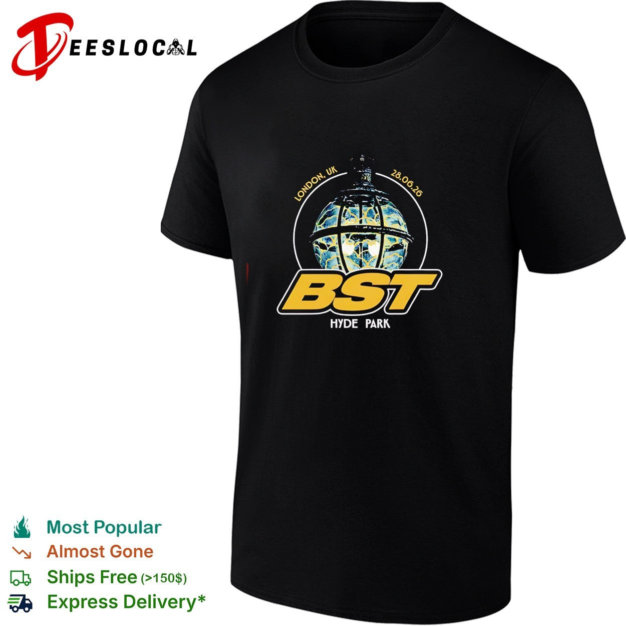 BST Hyde Park Festival Hyde Park London On 28 June 2026 Ateez Event shirt