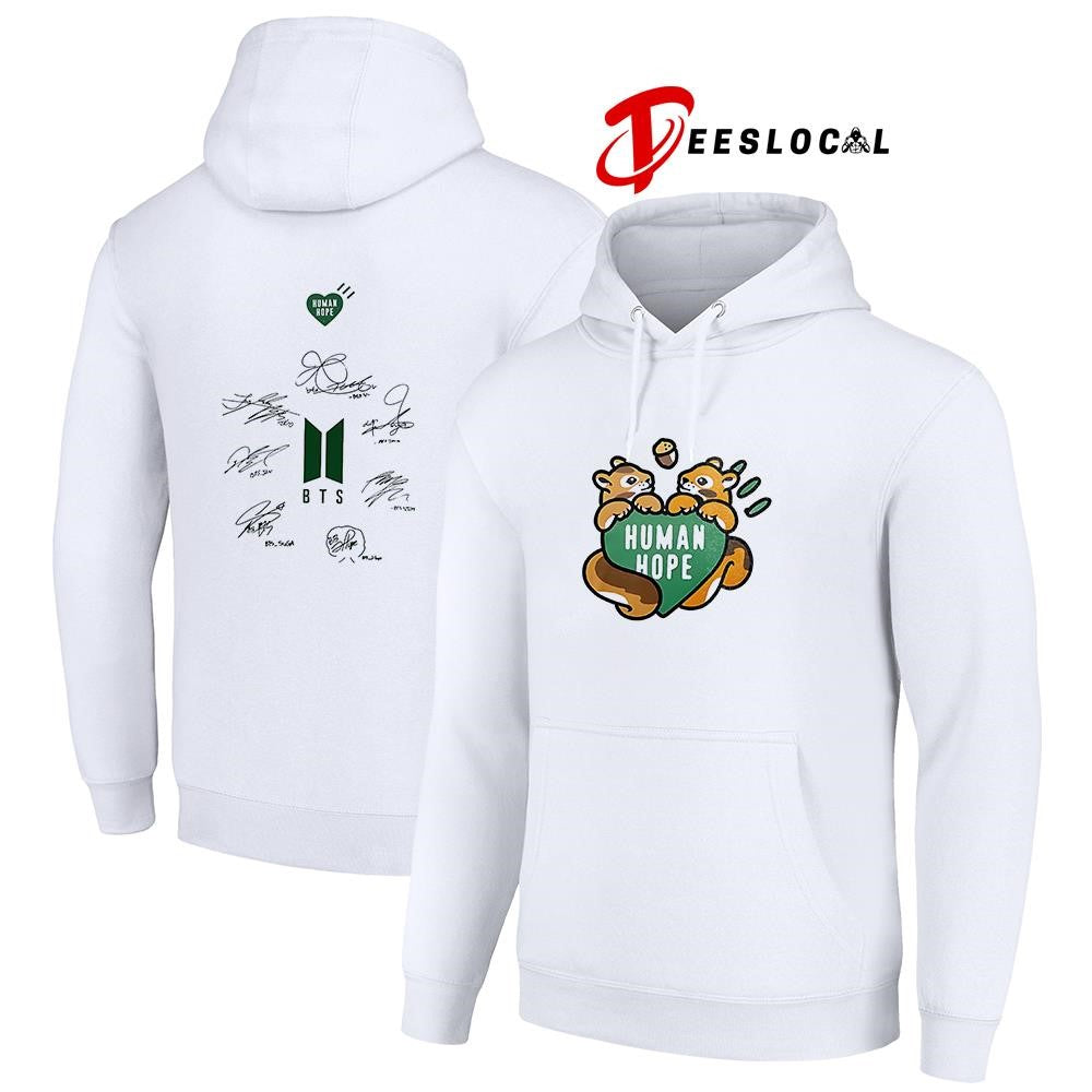 BTS Comeback and World Tour human hope squirrel signature shirt