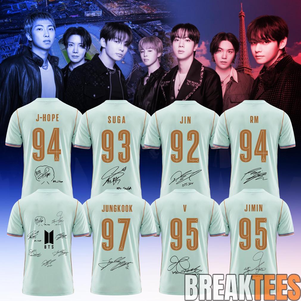 BTS x France Football Team ‘Les Bleus’ Special Jersey