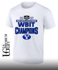 BYU Cougars 2026 WBIT Women’s Basketball Invitation Tournament Champions Locker Room shirt