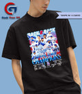 Back 2 Back 2024-2025 National League Champions Los Angeles Dodgers baseball signature shirt