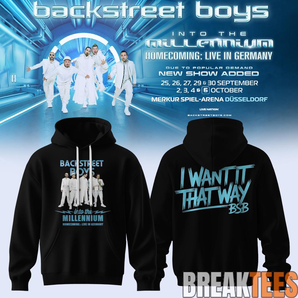 Backstreet Boys Into The Millennium – Homecoming Live in Germany Limited Hoodie