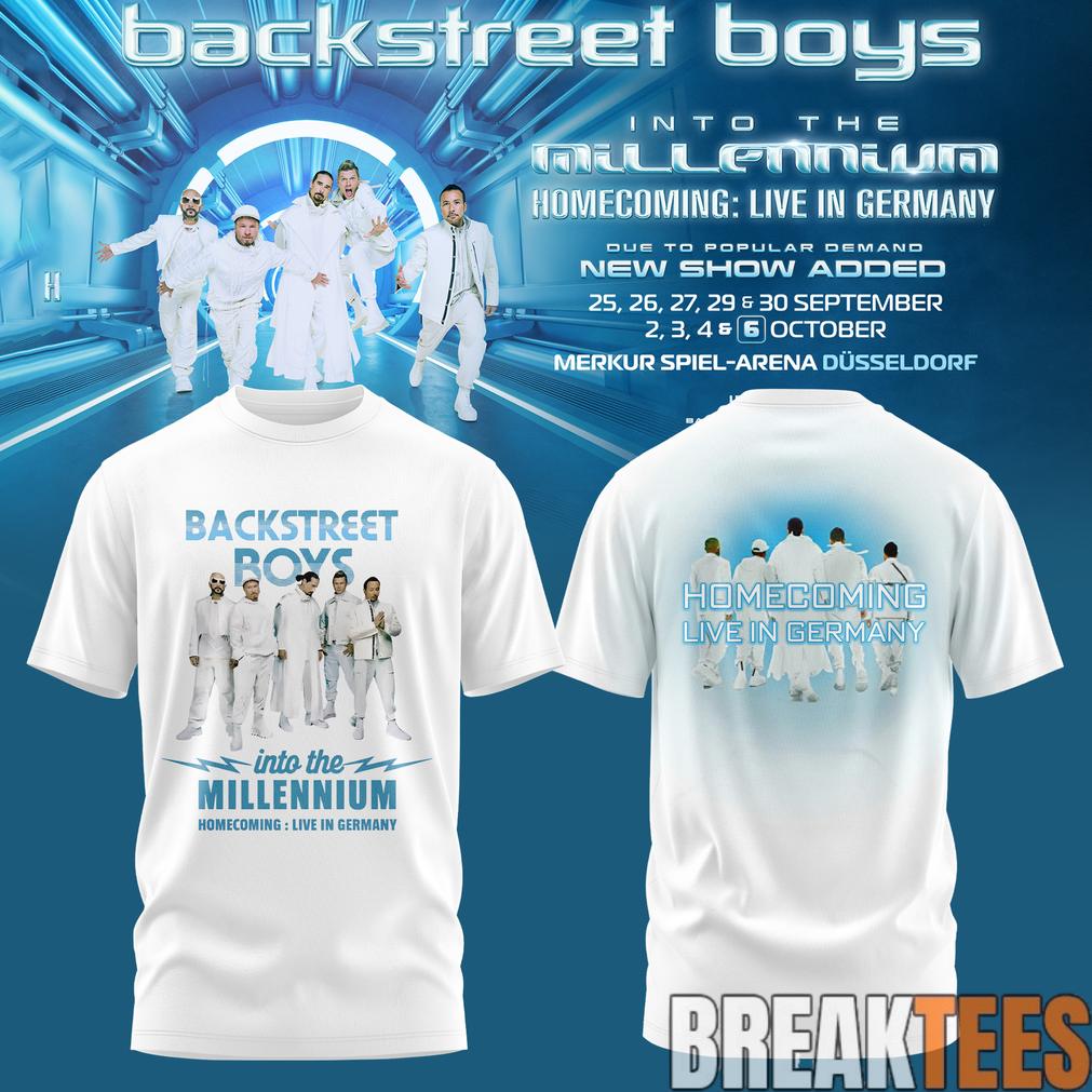 Backstreet Boys Into The Millennium – Homecoming Live in Germany Limited Shirt