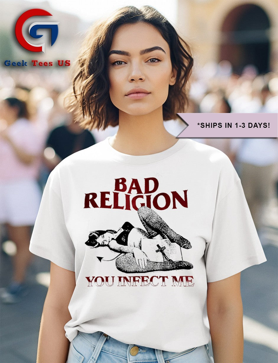 Bad religion you infect me shirt