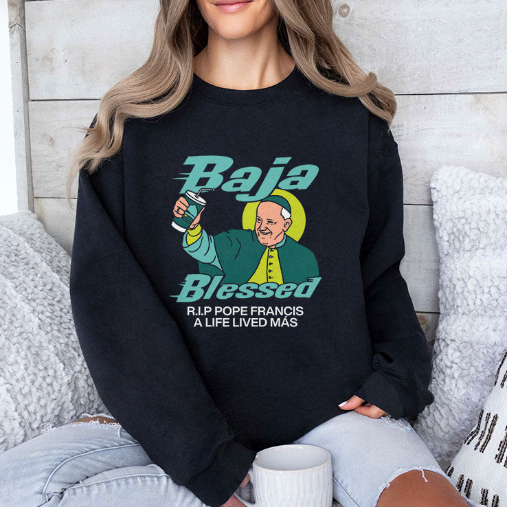Baja Blessed RIP Pope Francis Shirt