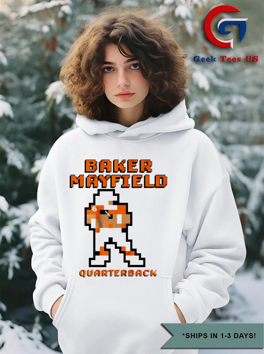 Baker Mayfield Tampa Bay Buccaneers football Quarterback 8 bit shirt