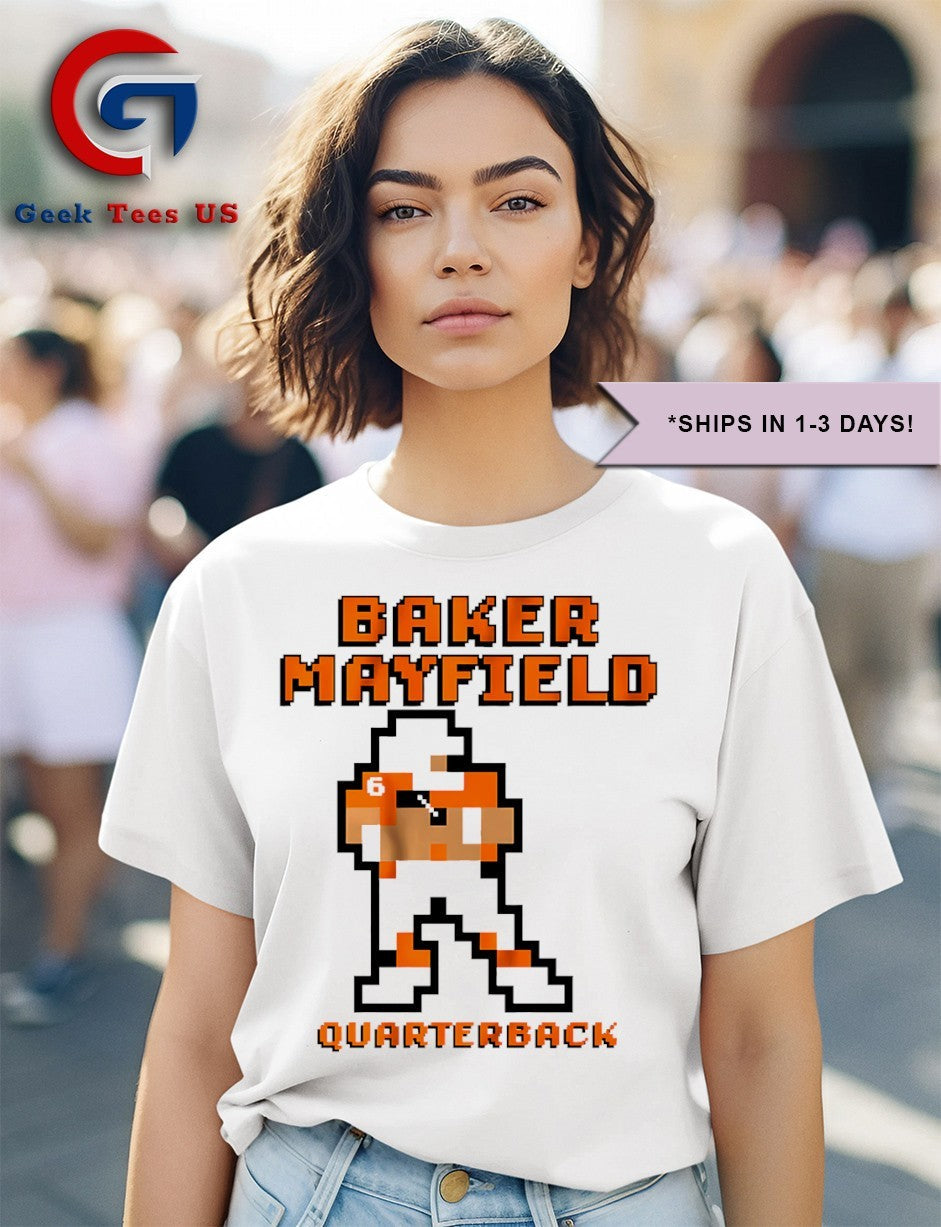 Baker Mayfield Tampa Bay Buccaneers football Quarterback 8 bit shirt