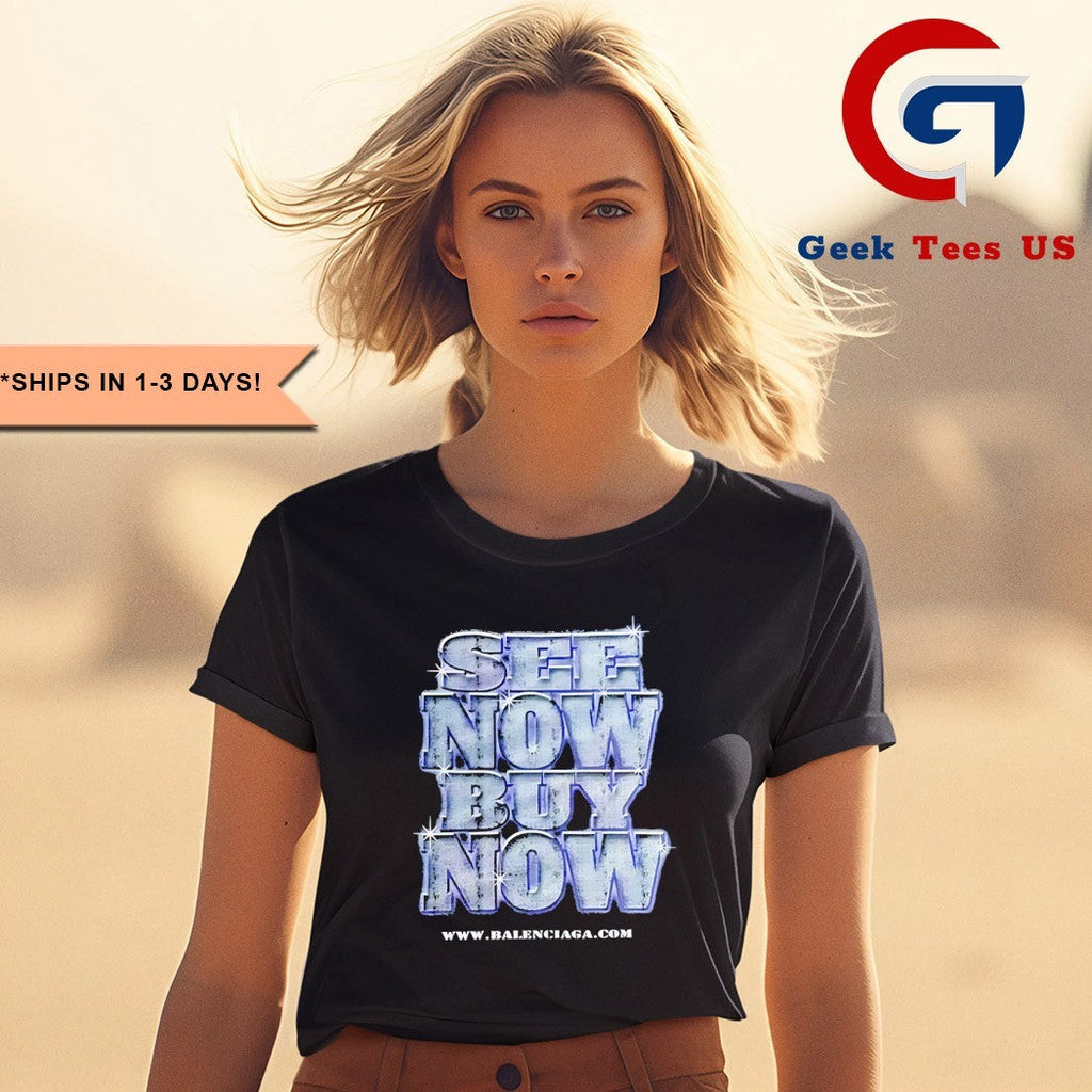 Balenciaga see now buy now shirt