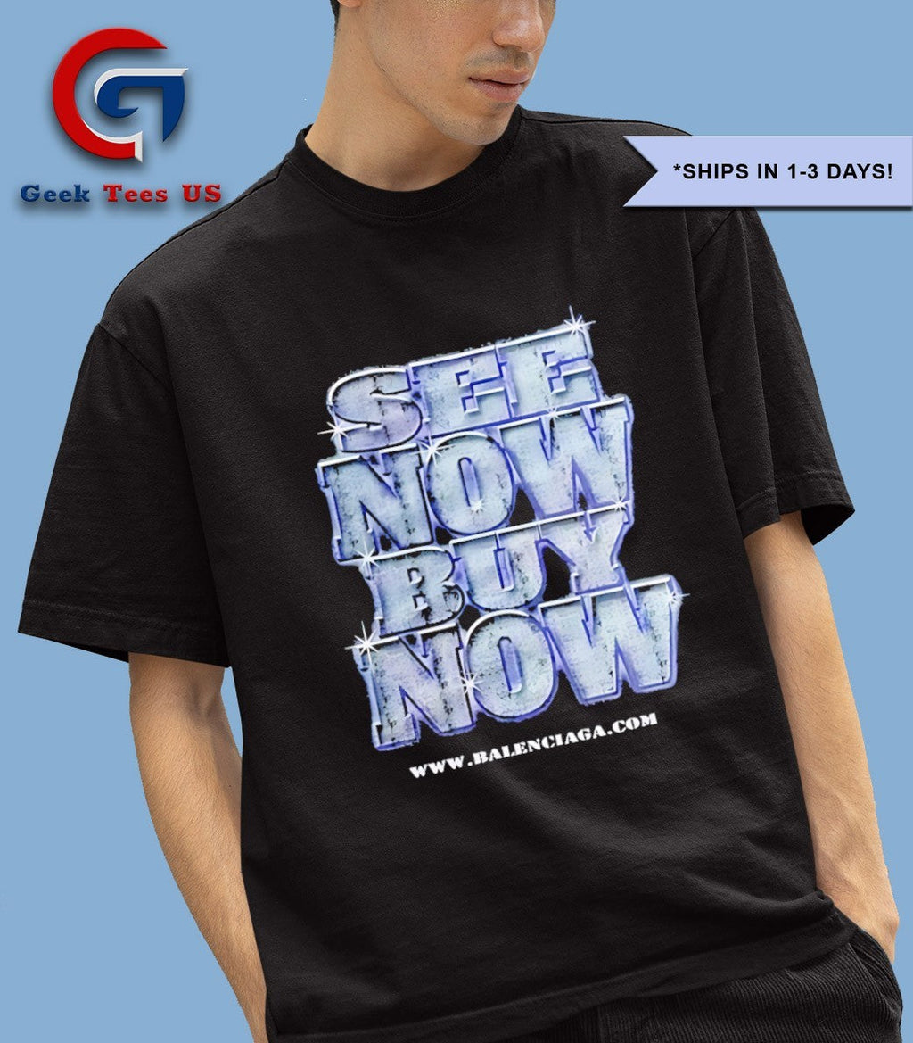 Balenciaga see now buy now shirt