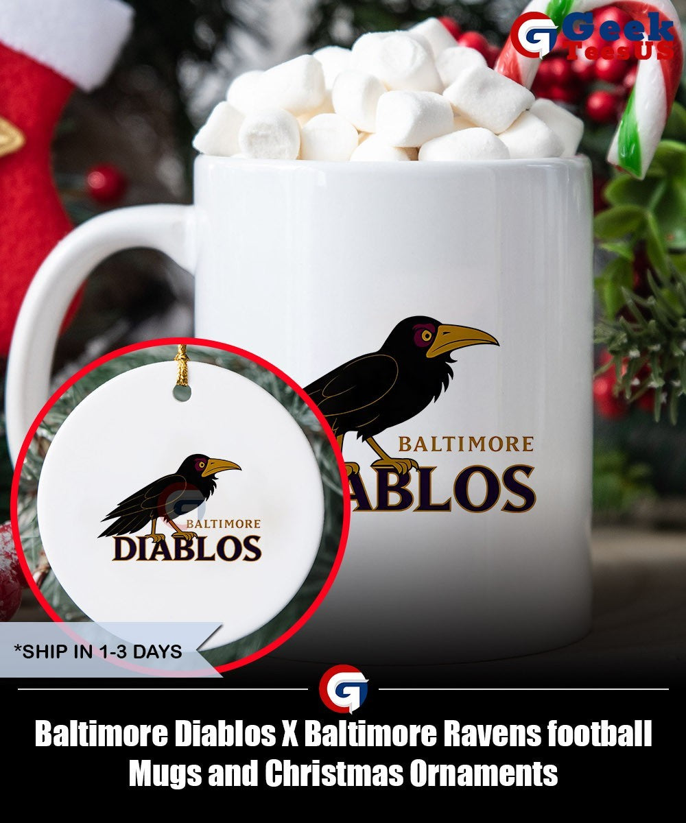 Baltimore Diablos X Baltimore Ravens football shirt