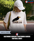 Baltimore Diablos X Baltimore Ravens football shirt
