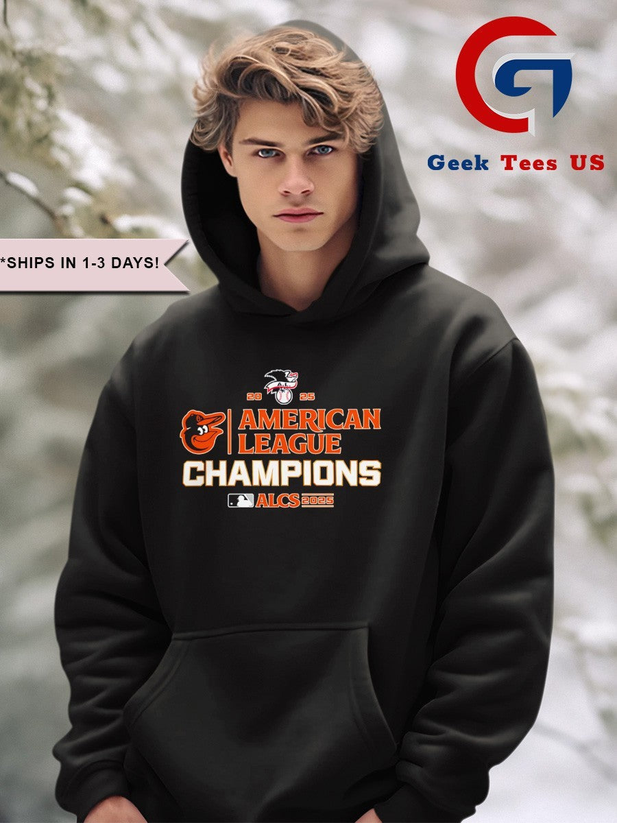 Baltimore Orioles MLB 2025 ALCS American League Champions shirt