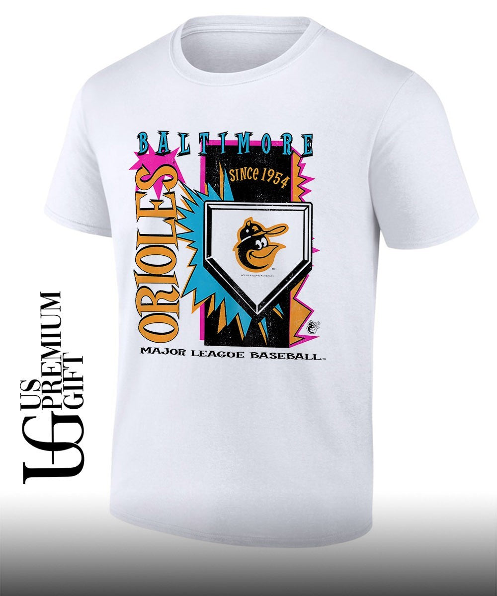Baltimore Orioles Major League baseball since 1954 Cooperstown Neon shirt