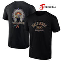 Baltimore Ravens x Native American heritage month logo shirt