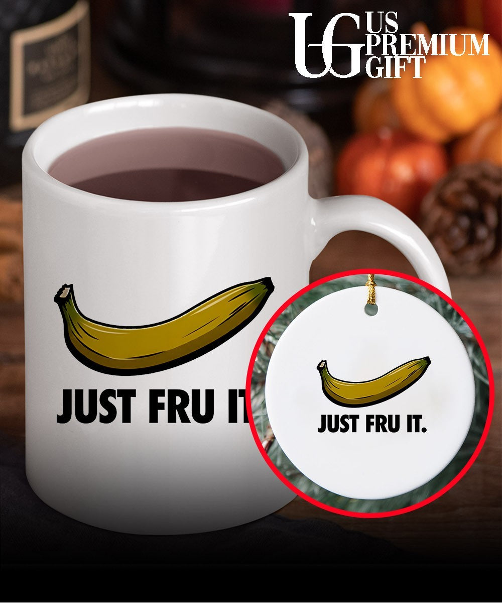 Banana Just Fru It logo shirt