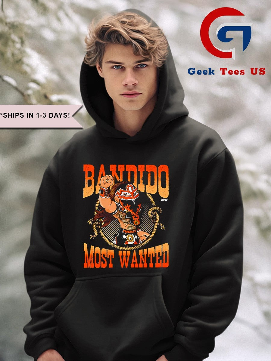 Bandido Most Wanted AEW shirt