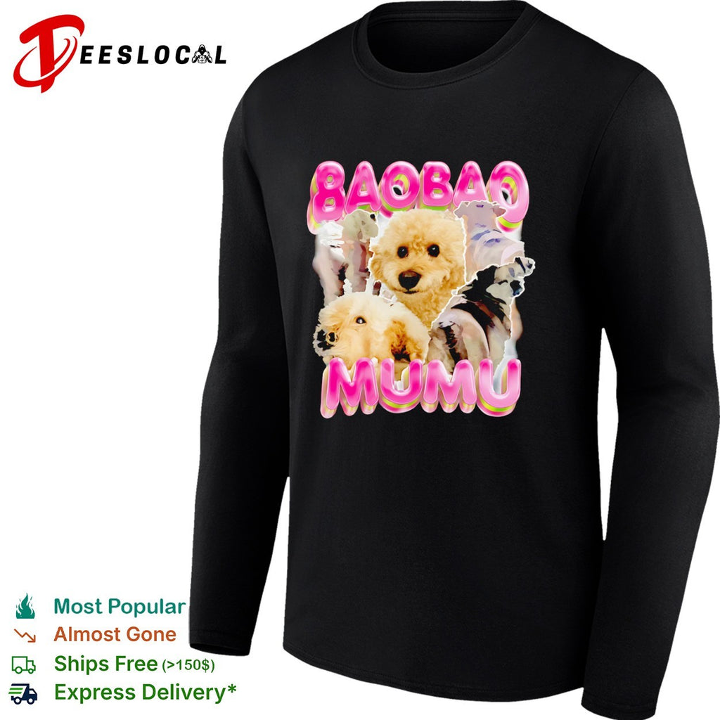 Baobao Mumu Poodle Dog Cute Pet Portrait shirt