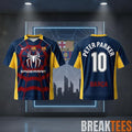 Barcelona x Spider-Man Peter Parker #10 Special Edition Soccer Jersey