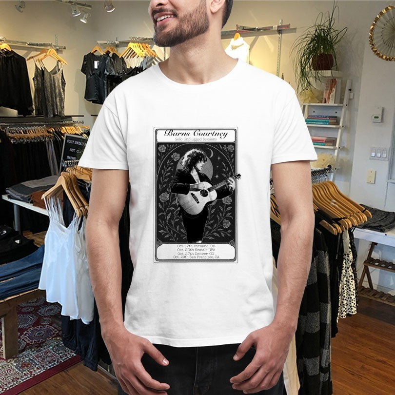 Barns Courtney Solo Unplugged Sessions 2025 Oct Tour Guitar Shirts