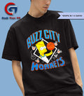 Bart Simpsons Charlotte Hornets NBA cartoon shirt