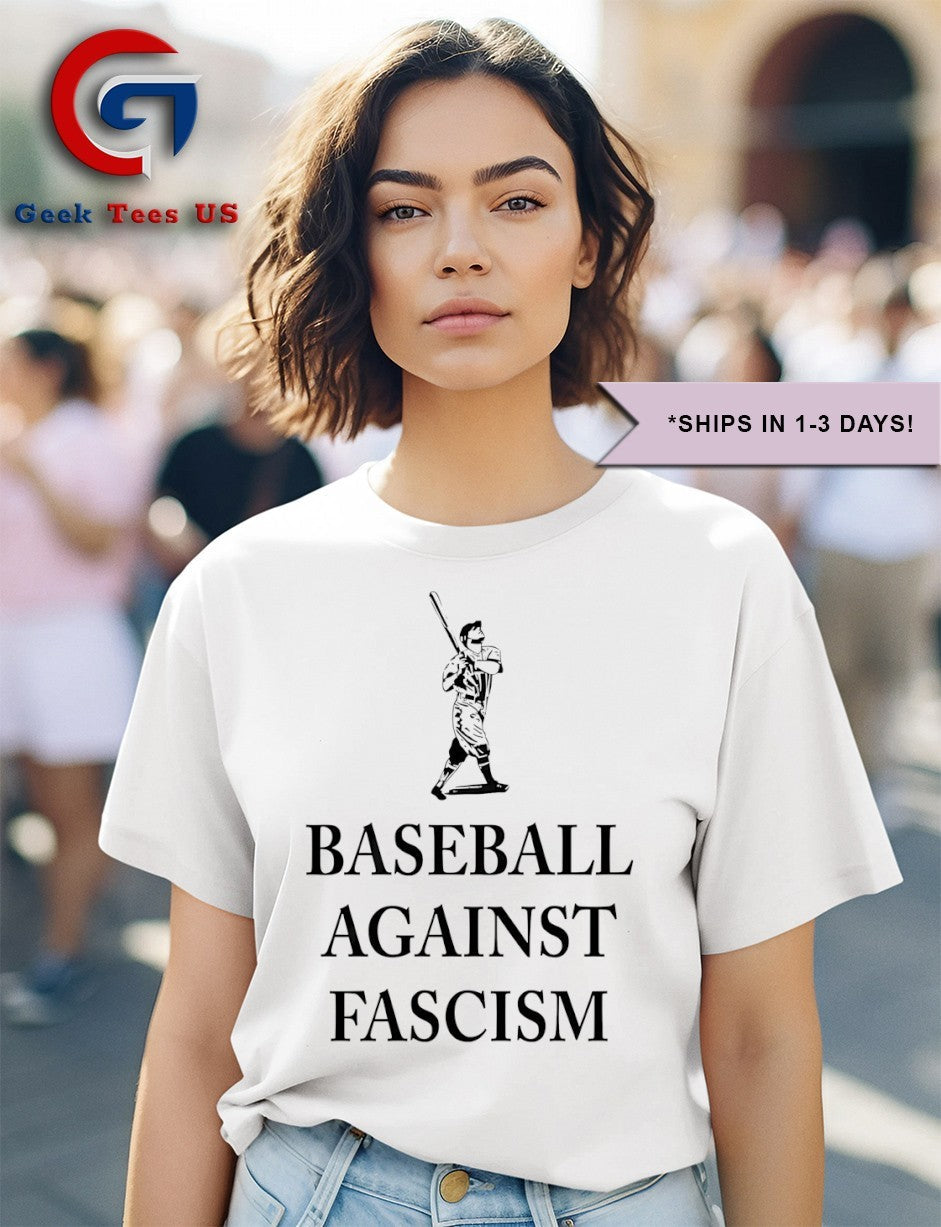 Baseball Against Fascism shirt