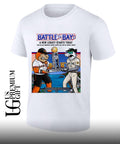 Battle of the Bay San Francisco Giants vs Oakland Athletics baseball mascot shirt