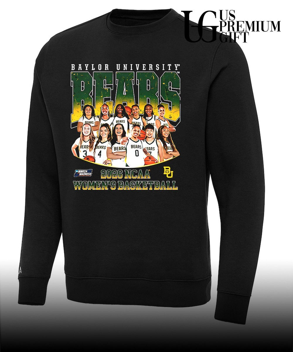 Baylor University Bears women’s basketball NCAA March Madness 2026 shirt