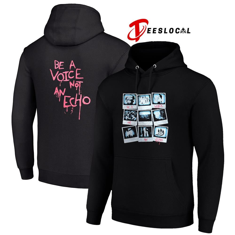 Be a voice not an echo TV vintage graphic shirt