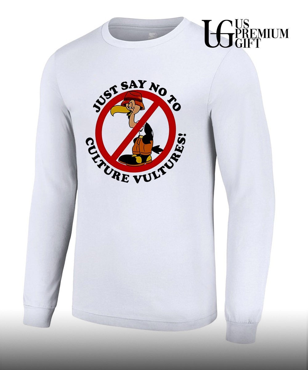 Beaky Buzzard just say no to culture vultures shirt