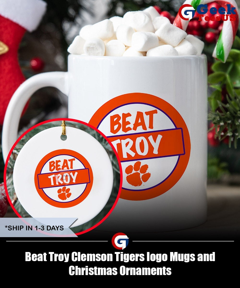 Beat Troy Clemson Tigers logo shirt