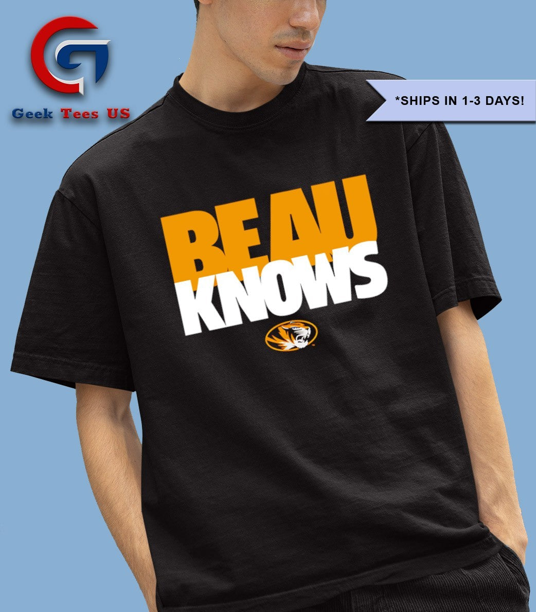 Beau Pribula knows Missouri Tigers football shirt