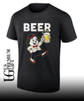 Beer mascot retro vintage graphic shirt