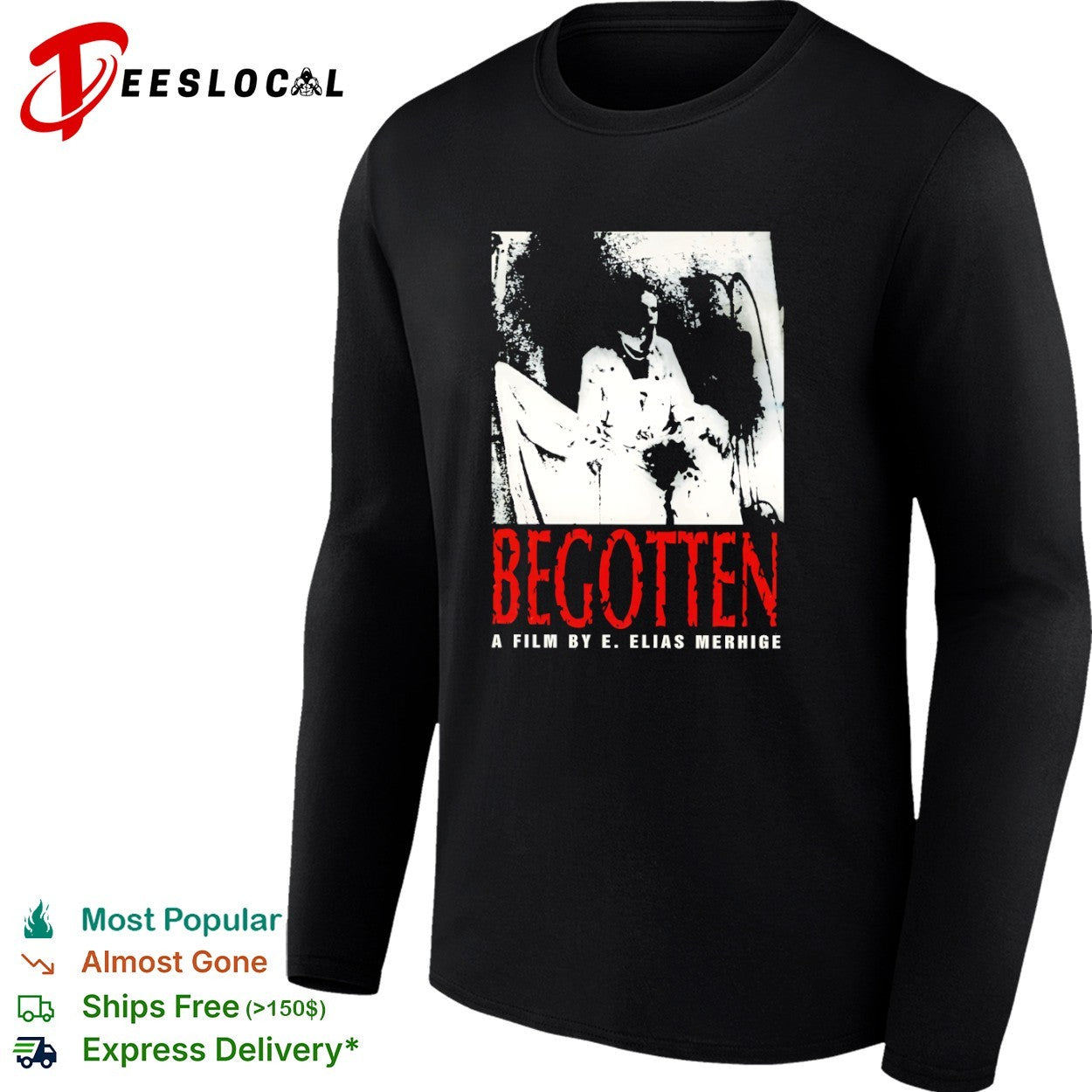 Begotten Film by E Elias Merhige experimental cinema shirt