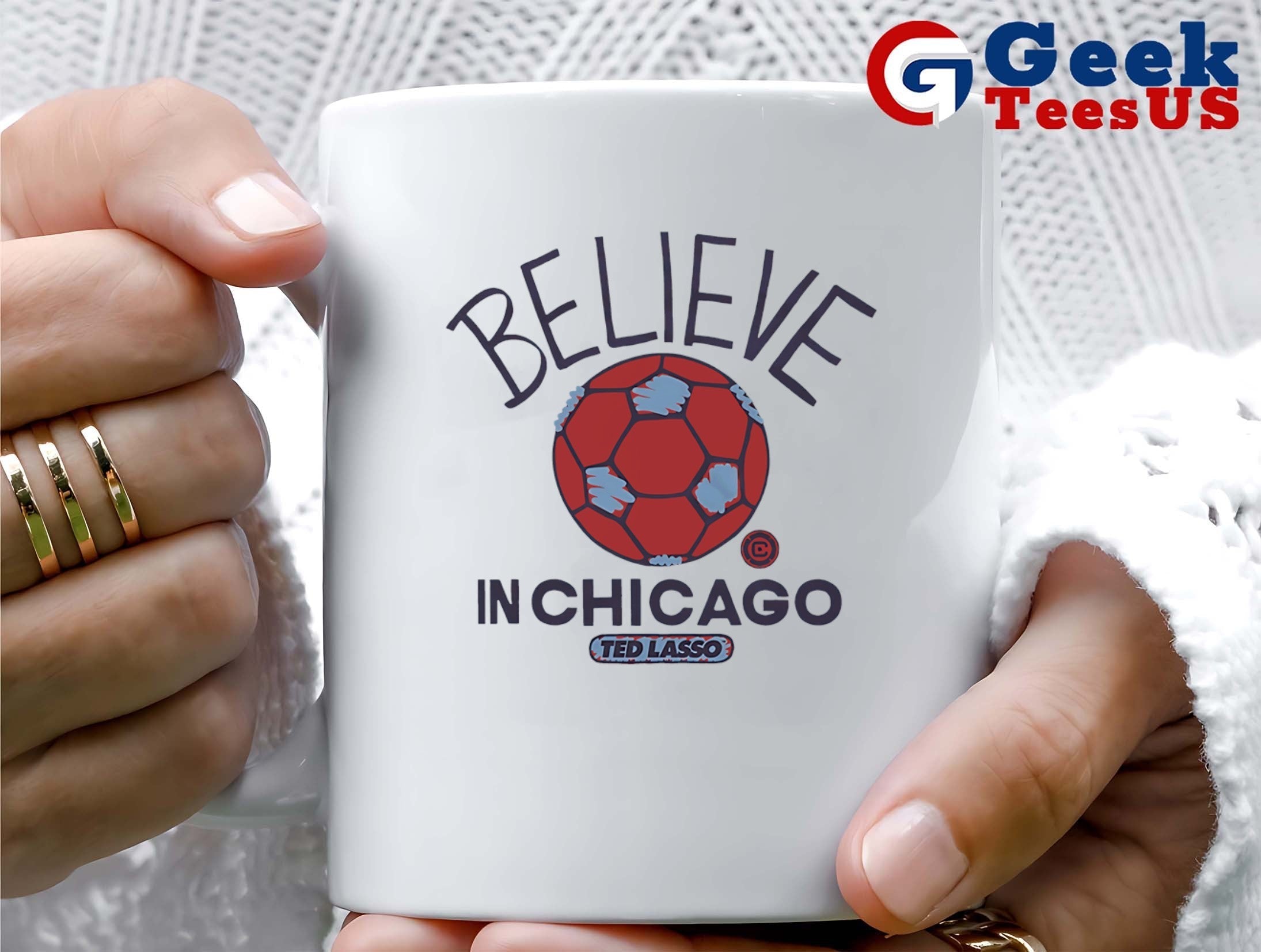 Believe in Chicago Fire Ted Lasso MLS shirt