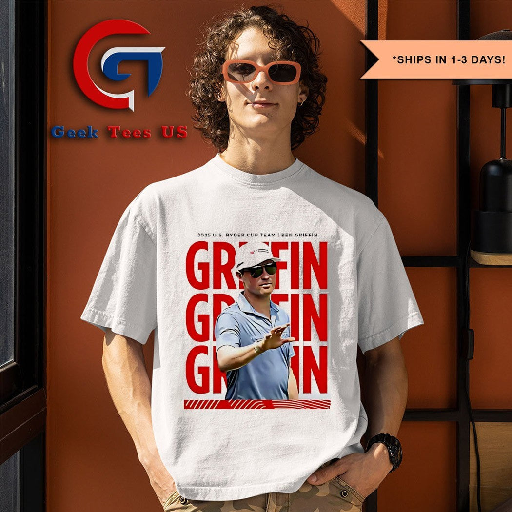 Ben Griffin Ryder Cup USA 2025 Team shirt
