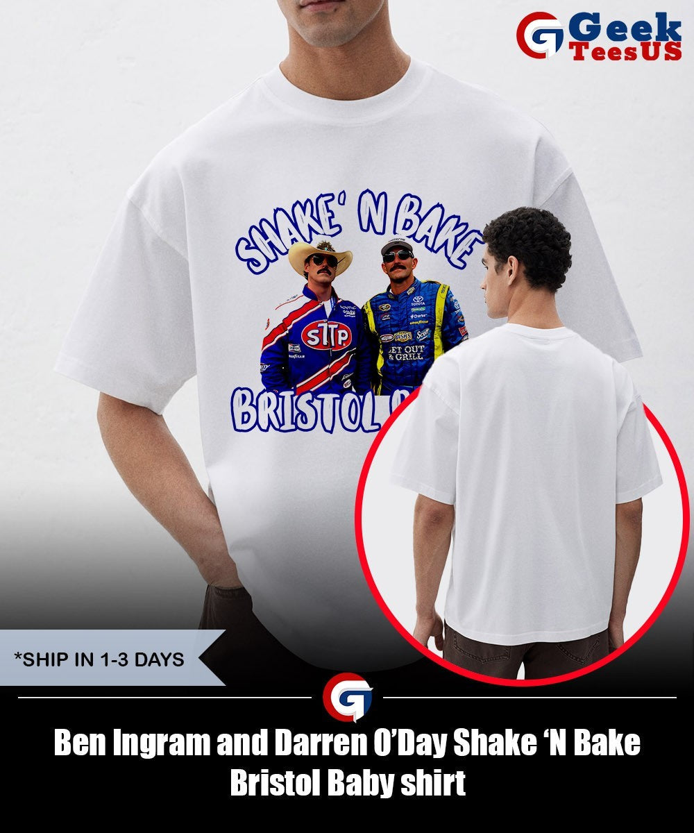 Ben Ingram and Darren O’Day Shake ‘N Bake Bristol Baby shirt