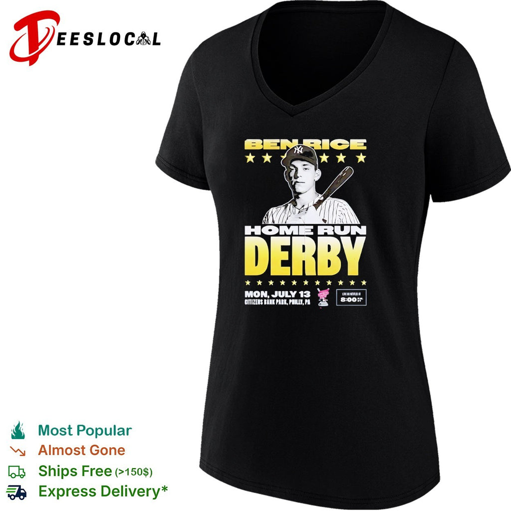 Ben Rice Home Run Derby July 13 Citizens Bank Park shirt