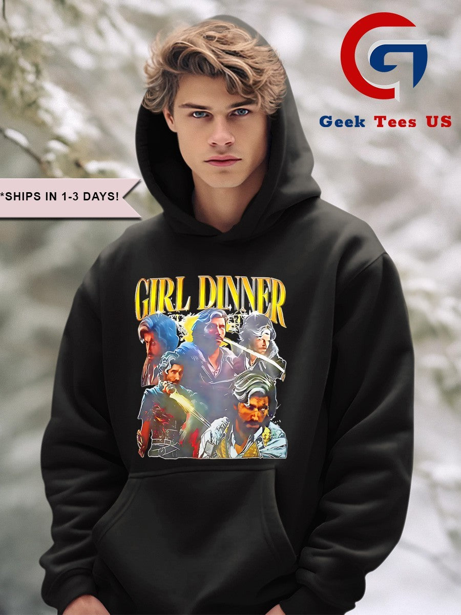 Ben Starr Girl Dinner graphic shirt