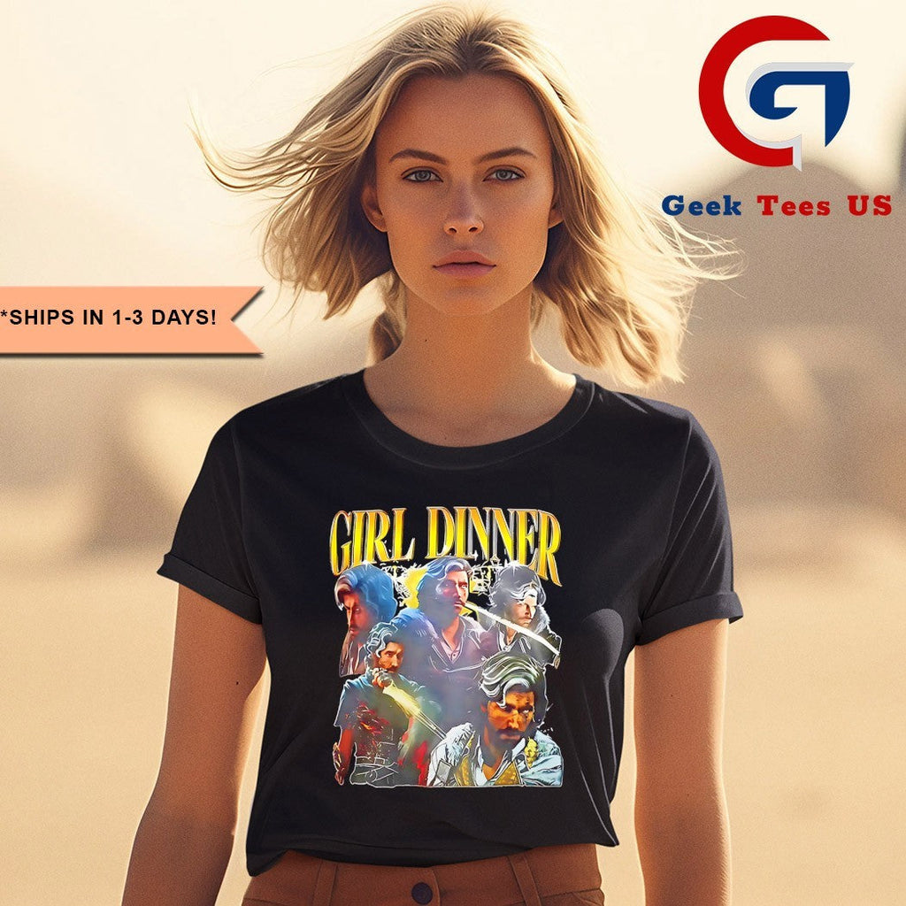 Ben Starr Girl Dinner graphic shirt