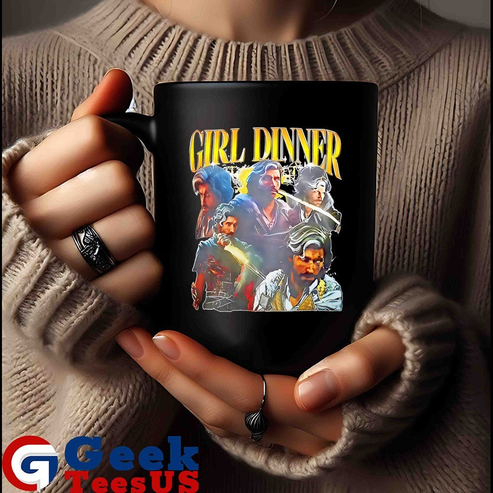 Ben Starr Girl Dinner graphic shirt