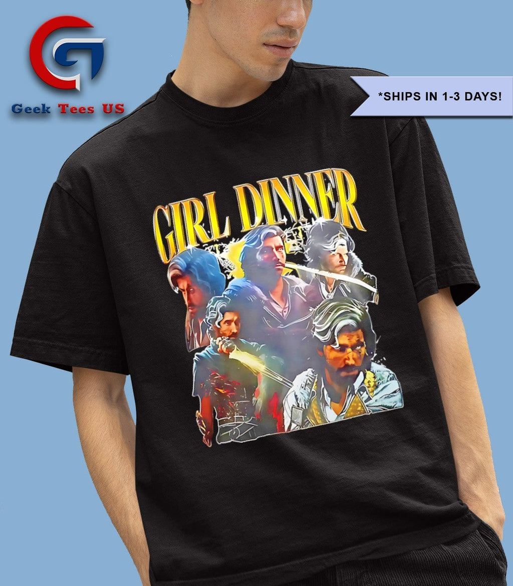 Ben Starr Girl Dinner graphic shirt