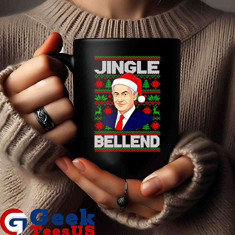 Benjamin Netanyahu Jingle Bell End ugly Christmas 2025 shirt
