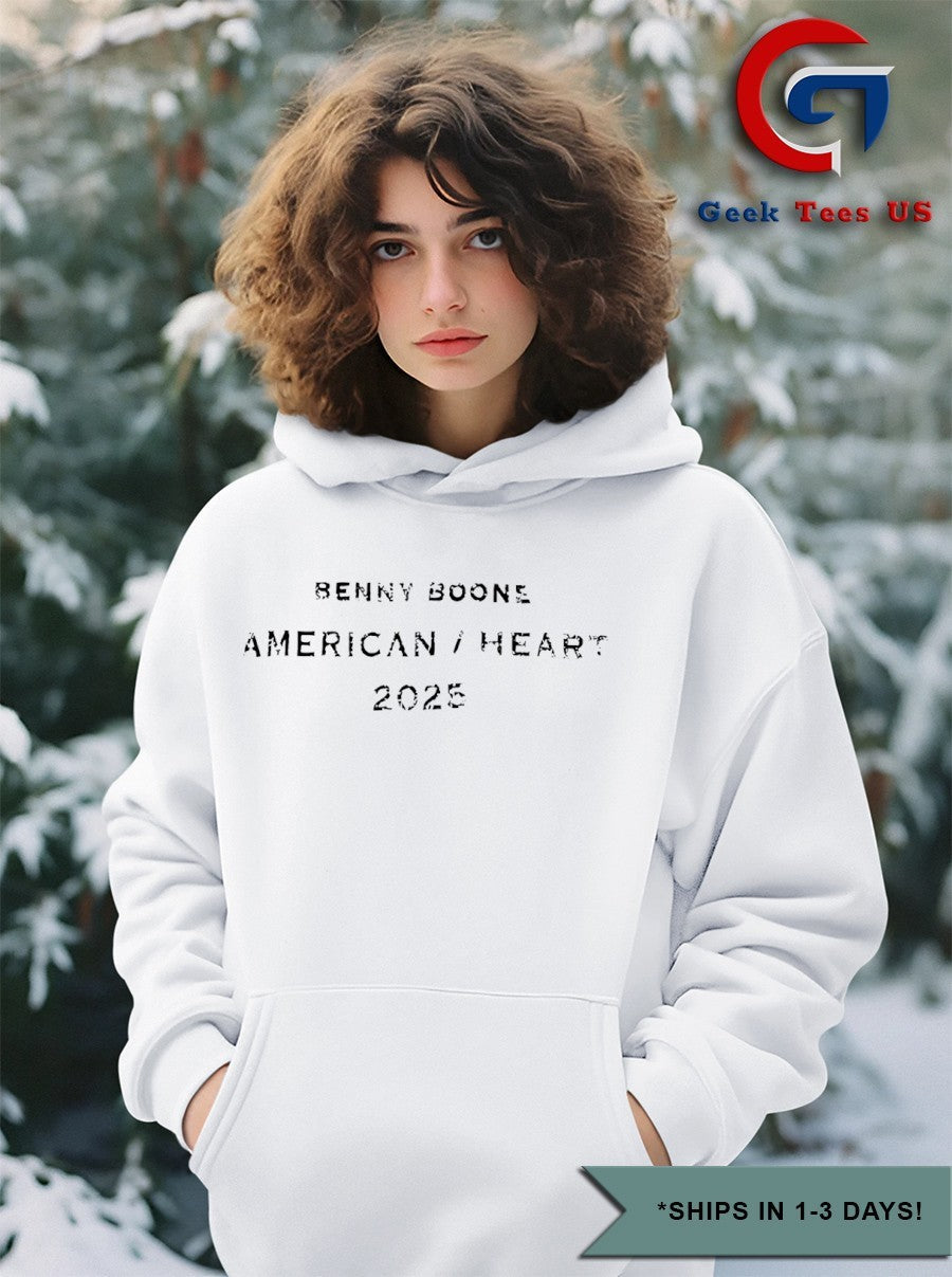 Benny Boone American Heart 2025 shirt