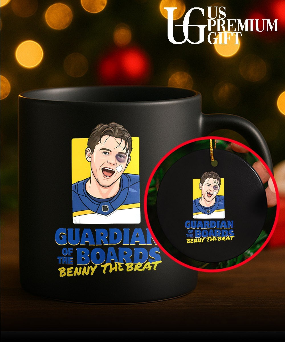 Benny the Brat Guardian of the Boards Buffalo Sabres Hockey shirt