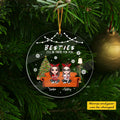 Besties I’ll Be There For You Personalized Acrylic Ornament