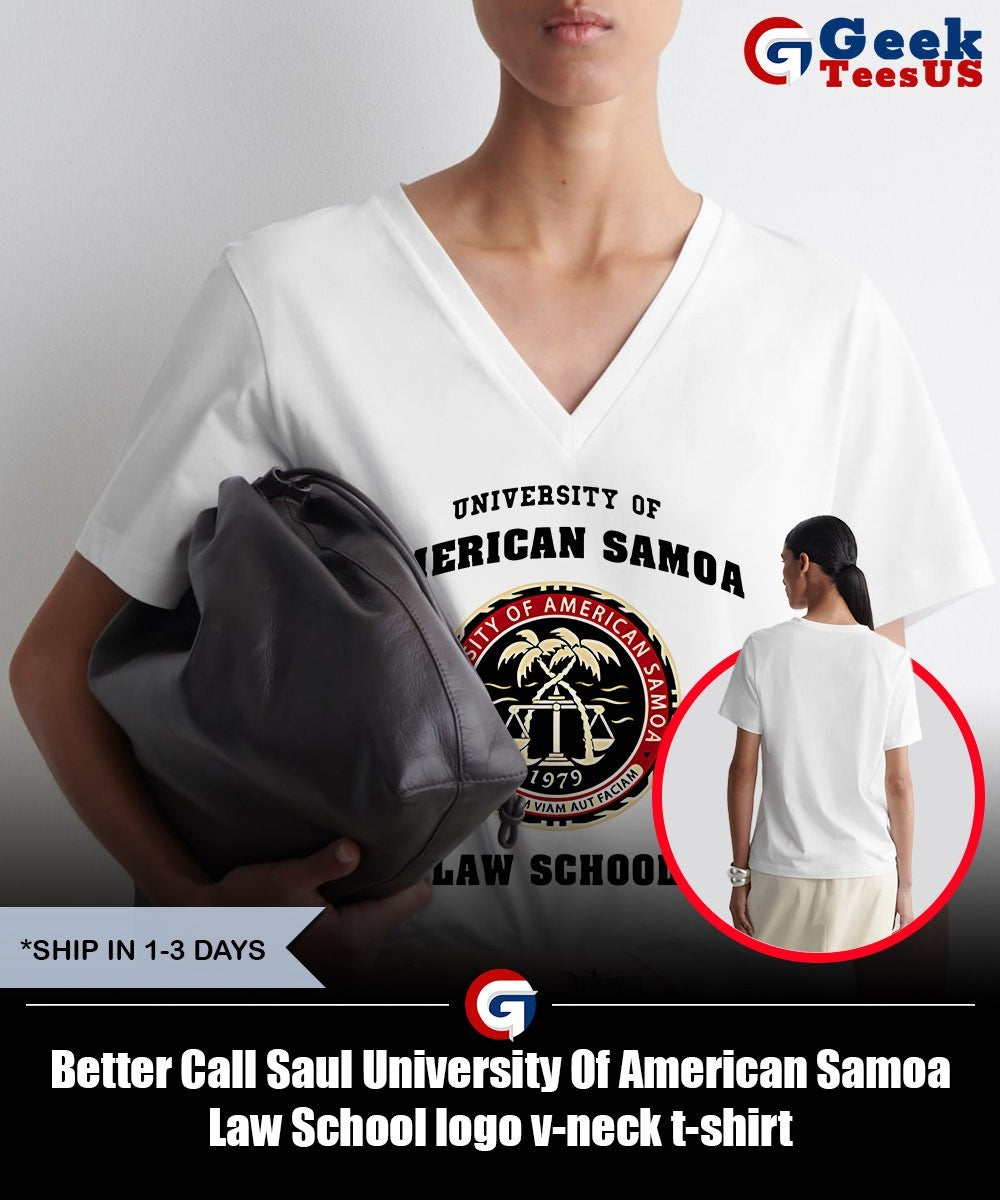 Better Call Saul University Of American Samoa Law School logo shirt
