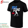Big Dog 44 Andy Pages Los Angeles Dodgers slugger swing shirt